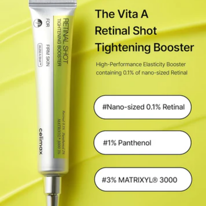 Celimax Relinol Skin Tightening Booster Cream (Tighten, Tone up & Instant brighten Skin -
Guaranteed results)