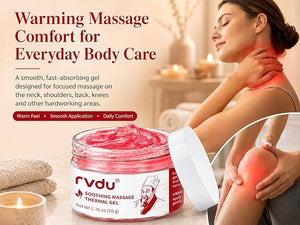 RVDU Warming Soothing Massage Gel for Muscles & Joints 50g, (Buy 1 Get 1 Free)