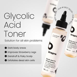Urapra Glycolic Acid 7% Toning Solution buy 1 get 2 free