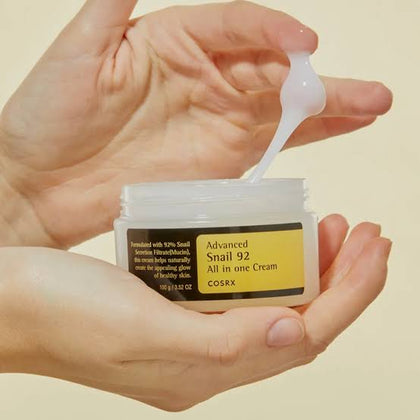 COSRX Advanced Snail 92 All In One Cream – 92% Snail Mucin Moisturizer