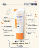 Forever52 Velvet Matte Sunscreen Makeup Base SPF 50 PA+++ | Lightweight Primer & UV Protection (50g)